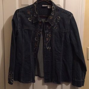 Chico’s Jean Jacket. Size 2